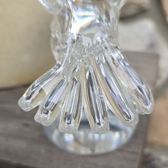 John Riekes Kristaluxus Collection Vintage Handmade Crystal Eagle Paperweight - Picture 6 of 16